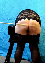 how to spank-cane